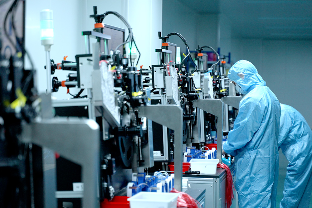 全自動檢針車間